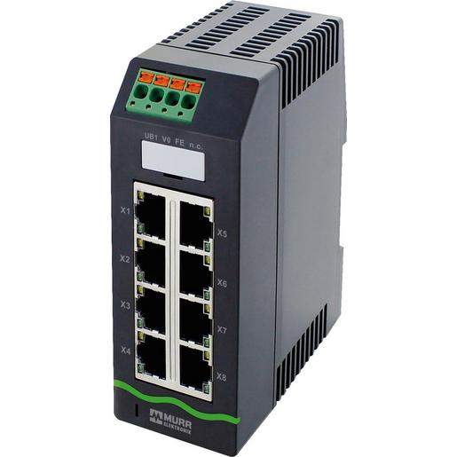 1St. Murrelektronik 58812 Xelity 8TX Unmanaged Switch 8 Port 100Mb