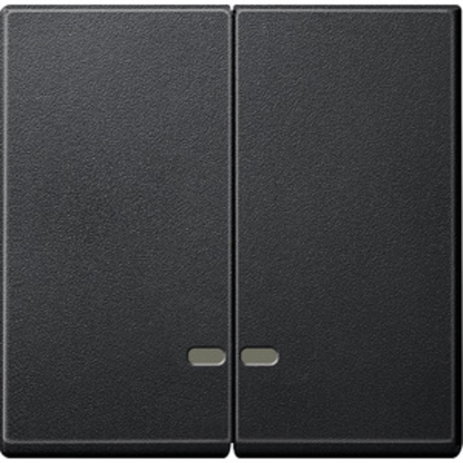 1St. Merten MEG3420-0414 Doppelwippe mit Kontrollfenster, anthrazit, System M