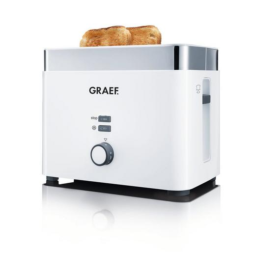 1St. Graef TO 61 Acryl weiß Toaster TO 61,Inhalt:1Stück