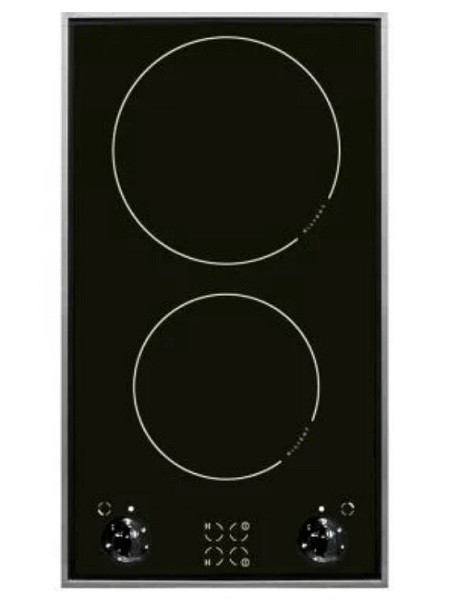 1St. AMICA KMC 13280 E Glaskeramikkochfeld 27 cm, mit Edelstahl