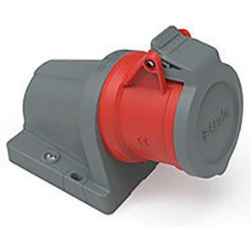 1St. Wand-Dose 16A 5p 6h 400V IP44 CEE Steckdose Kraftstrom