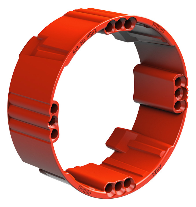 25St. Primo P682 Putzausgleich-Ring 24 mm für Geräte- und Geräte-V-Dosen Ø 60 mm