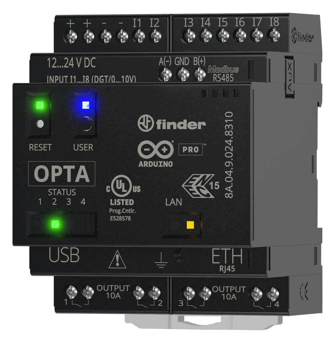 1St. Finder OPTA Plus 8A.04.9.024.8310 Programmierbares Logikrelais Serie 8A