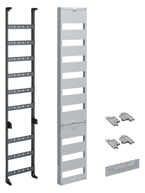 1St. Hager ZU59RK Verteilerfeld 9-reihig o.Klemmen