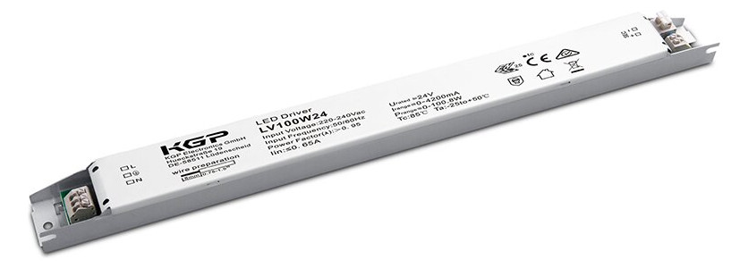 1St. DOTLUX LED-Netzteil CV 24VDC 0-100W 5188 0-4,2A n.dimmbar IP20 linear