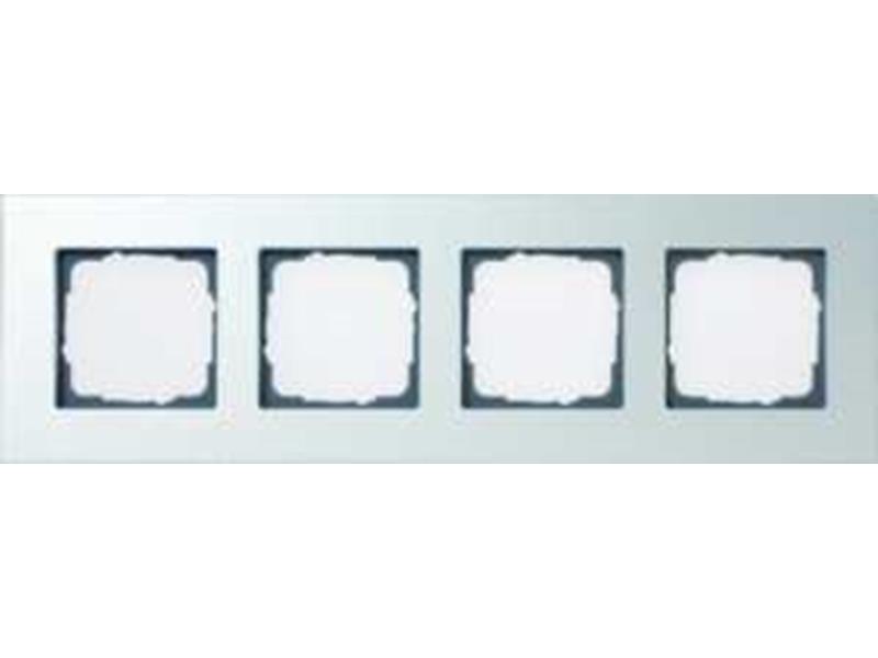 1St. Gira 021417 Rahmen 4fach Esprit Aluminium