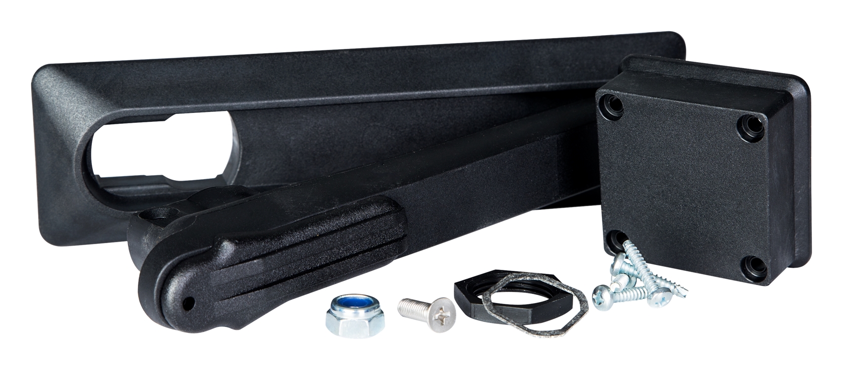 1St. F-Tronic ZSASBG-1 Einfachschwenkhebel ZSASBG-1, mit Zylinderabdeckung, sw 7160212