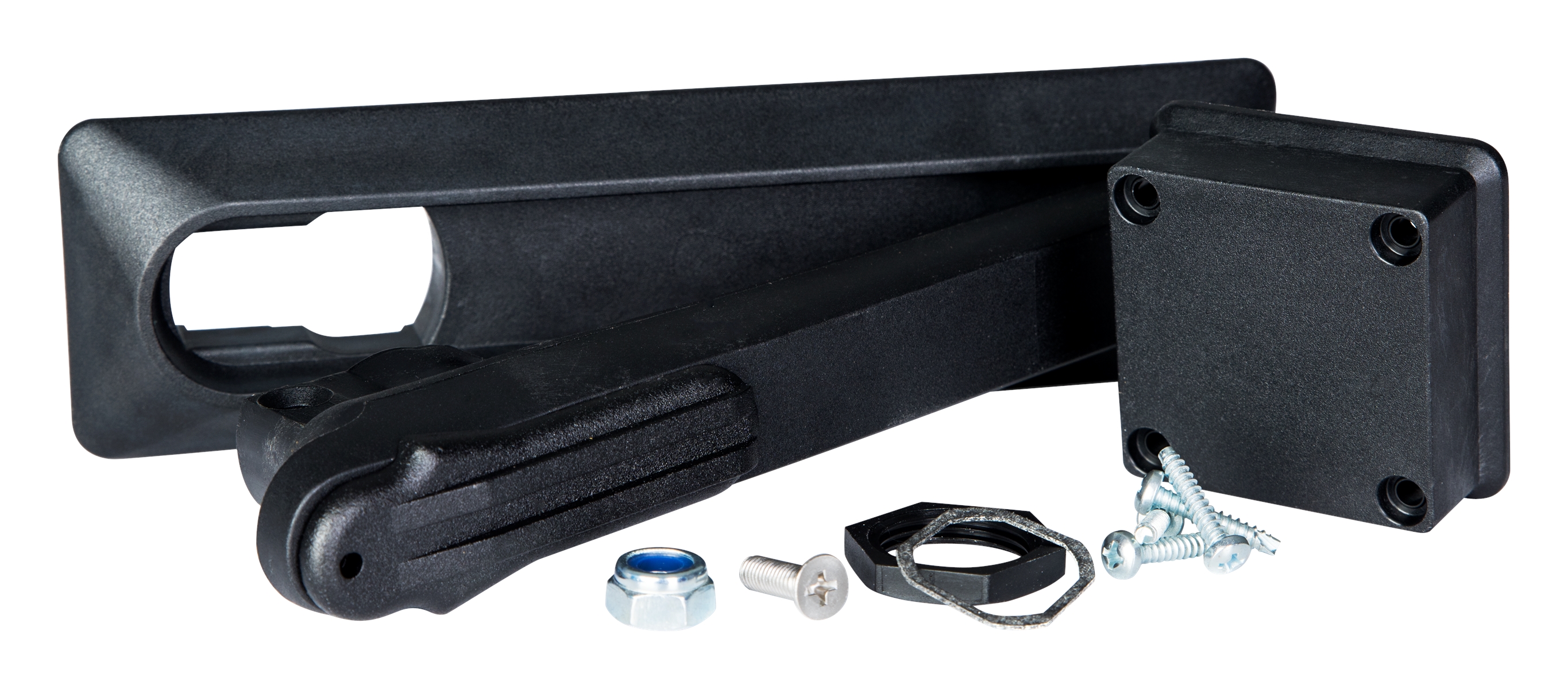 1St. F-Tronic ZSASBG-1 Einfachschwenkhebel ZSASBG-1, mit Zylinderabdeckung, sw 7160212