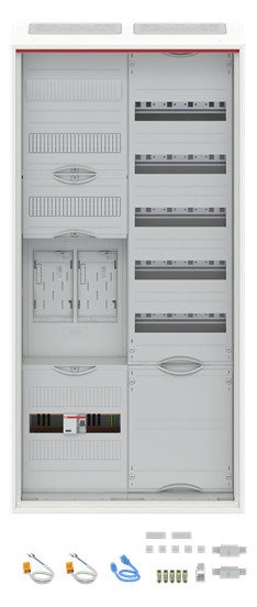 1St. Striebel & John BA27CML Komplettschrank, AP BKE-I, A27 2Z1V5A2OVR verkehrsweiß 2CPX054238R9999