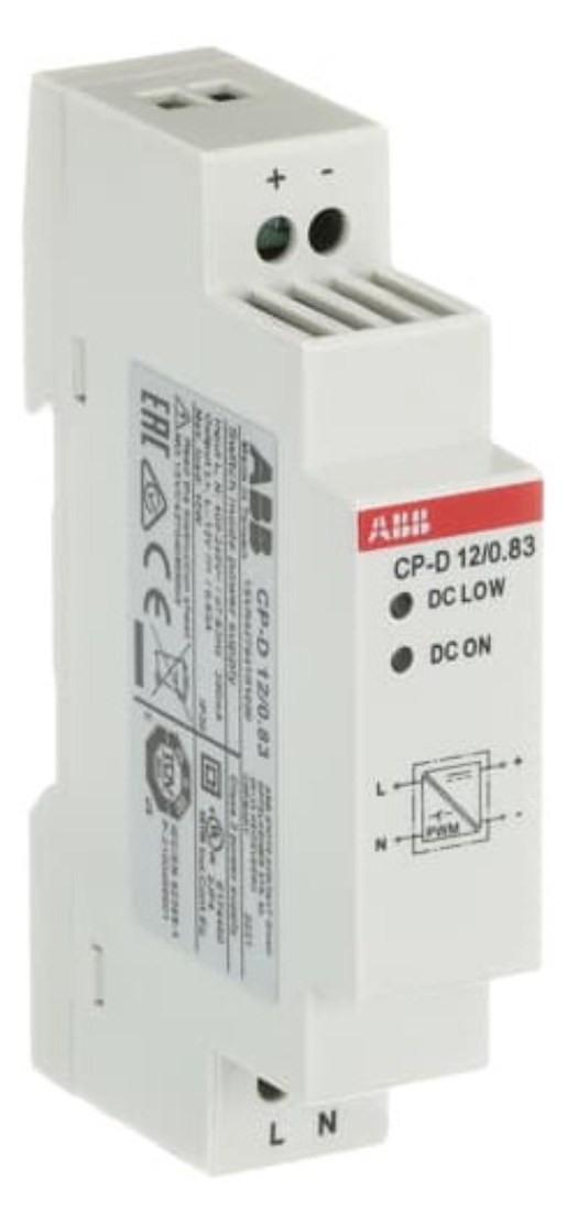 1St. ABB CP-D 12/0.83 Netzteil In: 100-240VAC Out: 12VDC/0.83A 1SVR427041R1000