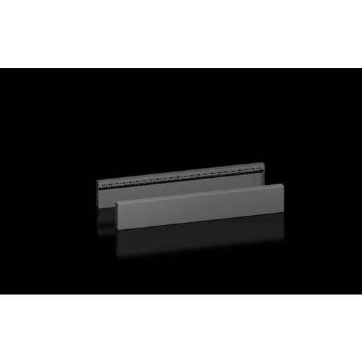 1St. Rittal VX 8660.034 VX Sockel-Blenden, seitlich, H: 100 mm,