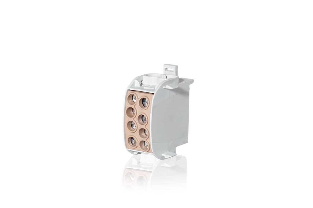 1St. F-Tronic hlak1p35br Hauptleitungsabzweigklemme 1polig 35mm² Braun 7110198...