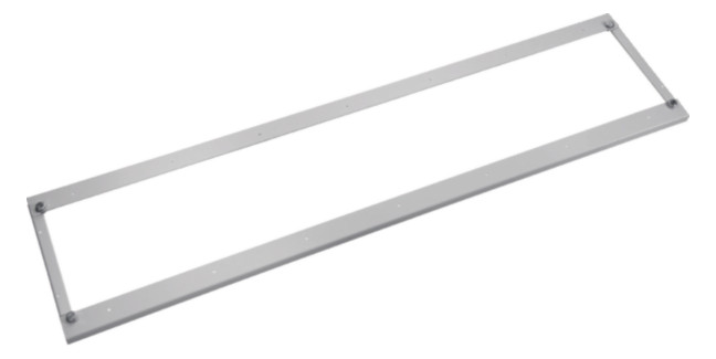 1St. Hager MES-DBD16040 Dachrahmen distanziert 1600x400 RAL7035