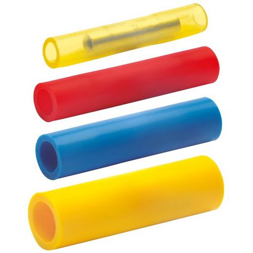 100St. Klauke 669 Stoßverbinder isoliert, 0,1 - 0,4 mm2 100St. Klauke 680WS Stoßverbinder isoliert, mit Wärmeschrump