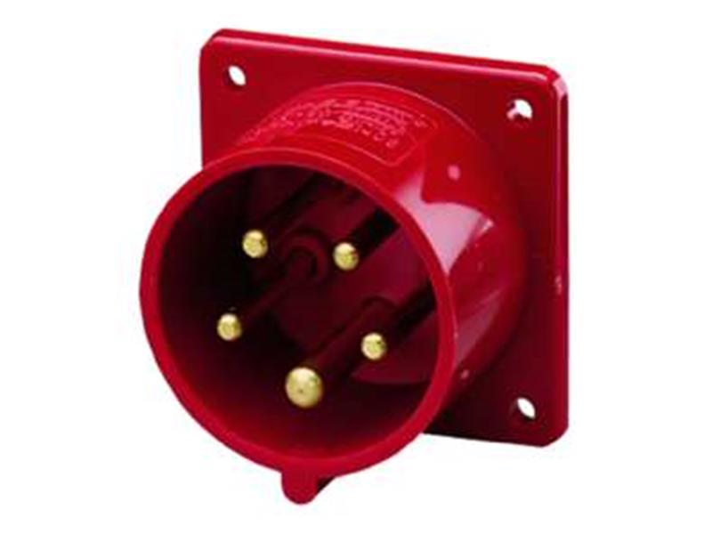 1St. Mennekes 1408 Anbaustecker, 16A5p6h400V, IP44