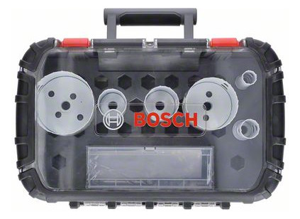 1St. Bosch Lochsägen-Set 9-tlg. Progressor for Wood and Metal 19/25/38/44/68/83mm