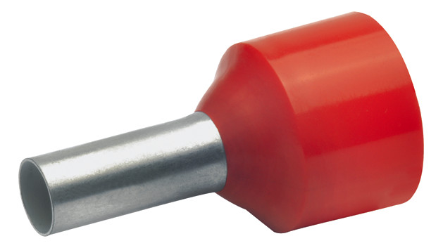 100St. Klauke 43612 Aderendhülsen isoliert 10 mm², 17, 5 mm Länge 100St. Klauke 43612 Aderendhülsen isoliert 10 mm², 17, 5 mm Länge