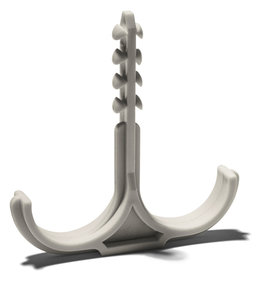 200St. Schnabl DSS 20-25 H0 hellgra Doppelsteckschelle DSS 20-25 H0 hellgrau