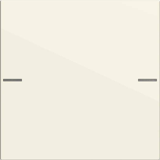 1St. Gira 575101 Wippenset 1fach für Tastsensor 4, Cremeweiß glänzend