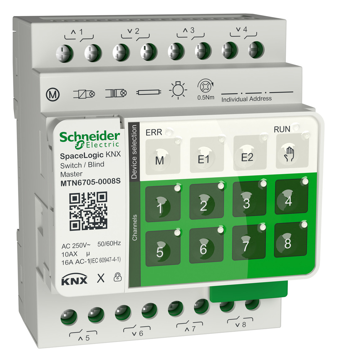 1St. Schneider Electric MTN6705-0008S KNX Secure Master Schalt/Jalousie