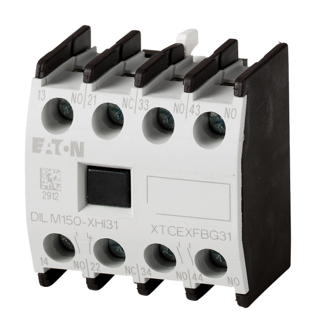 1St. Eaton DILM150-XHIA22 283464 Hilfsschalterbaustein, 2S+2Ö, Aufbau, Schraubanschluss