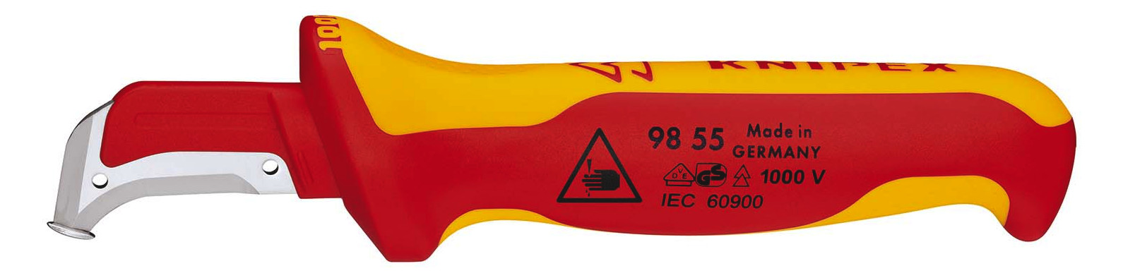 1St. Knipex Kabelmantelmesser 009855 1St. Knipex Kabelmantelmesser 009855