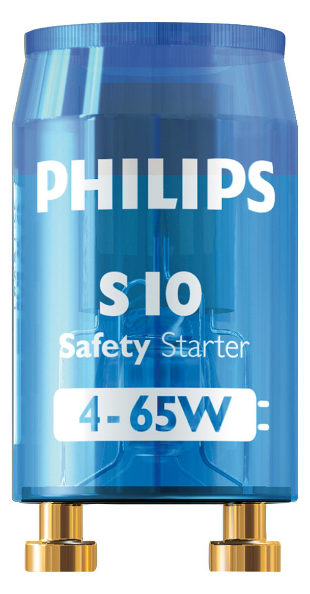 1St. Philips S10 4-65W SIN 220-24 Starter for lighting - Ecoclick Starters