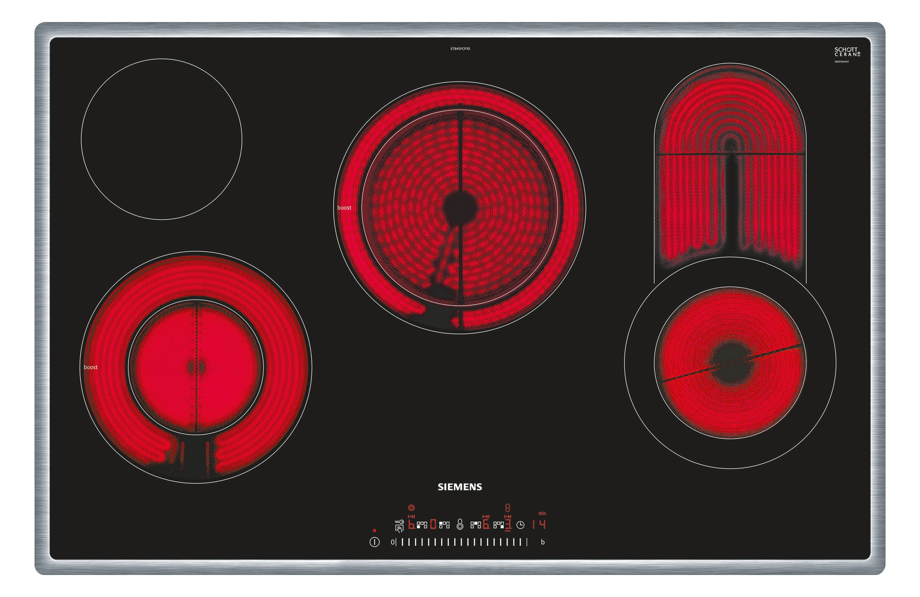1St. Siemens ET845FCP1D Elektrokochfeld, autark