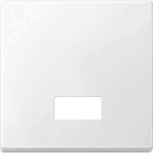 1St. Merten 433819 Wippe polarweiß, System M mit rechteckigem Symbolfenster, 433819