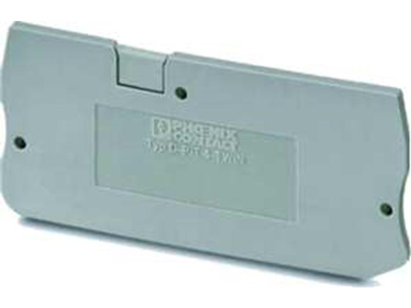 50St. Phoenix D-PT 4-TWIN Abschlussdeckel L=66,5 mm B=2,2 mm H=29 mm grau 3208977