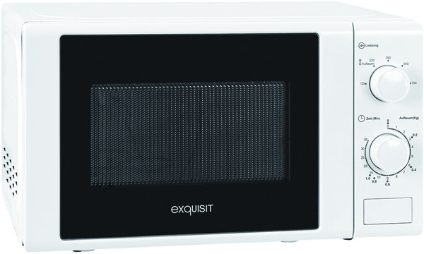 1St. GGV MW900-030 weiss Mikrowelle 700 W, Standgerät, Volumen Ga