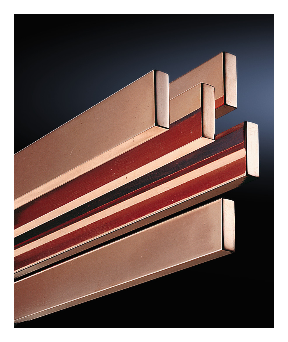 1St. Rittal SV 3586.005 Sammelschiene E-Cu 30x10 mm, L=2400 mm,