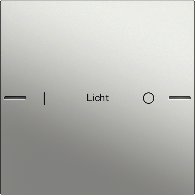 1St. Gira 5761600 Wippenset 1fach individuell für Tastsensor 4, Edelstahl