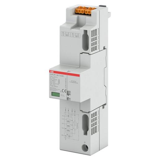 1St. ABB OVR ZP+ 3N 7.5-255 OVR ZP+ 3N 7.5-255 Kombi-Ableiter 4p TT/TNS, 7.5/30kA