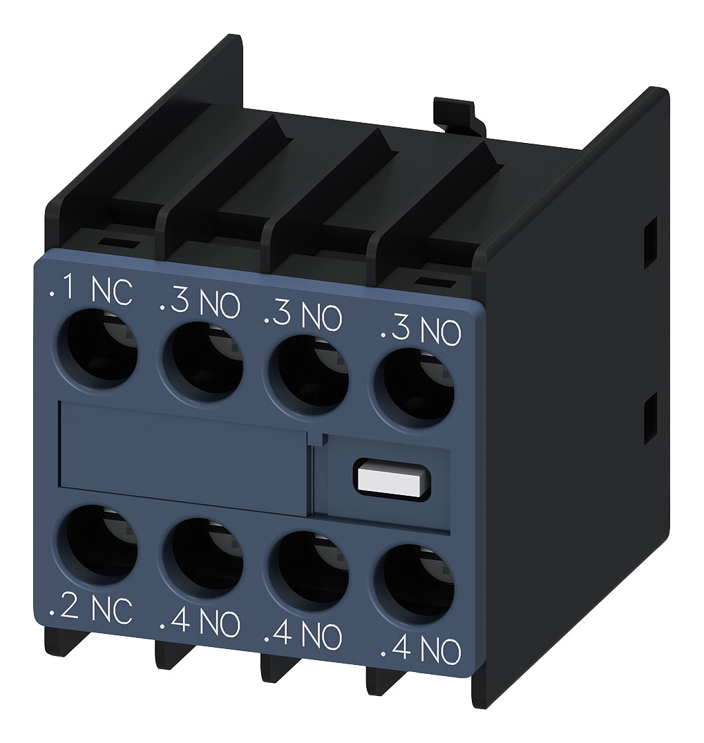 1St. Siemens 3RH2911-1HA31 Hilfsschalter 3S+1Ö Strombahnen:1Ö, 1S,
