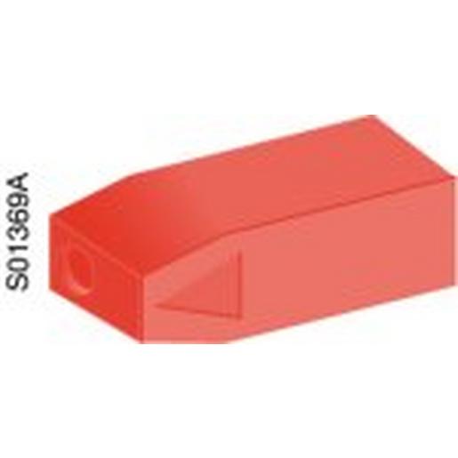 1St. ABB OHBS3/1 OHBS3/1 Knebelgriff schwarz 39mm Direktmontage