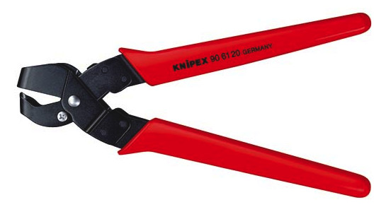 1St. Knipex 90 61 20 Ausklinkzange 906120 250mm 20x29mm brüniert Kunststoffhülle