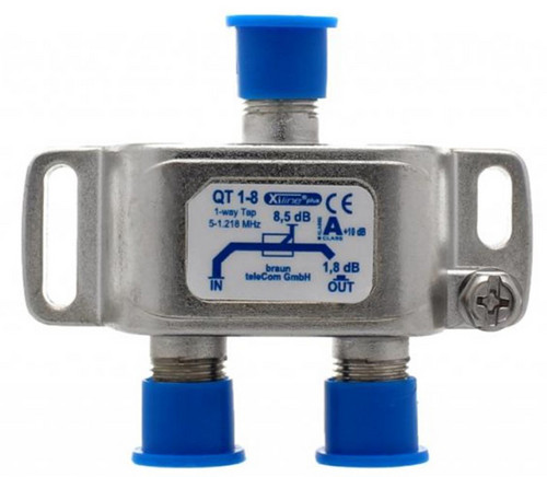 1St. Brauntelecom QT18 F-1-fach Abzweiger 5-1.218 MHz
