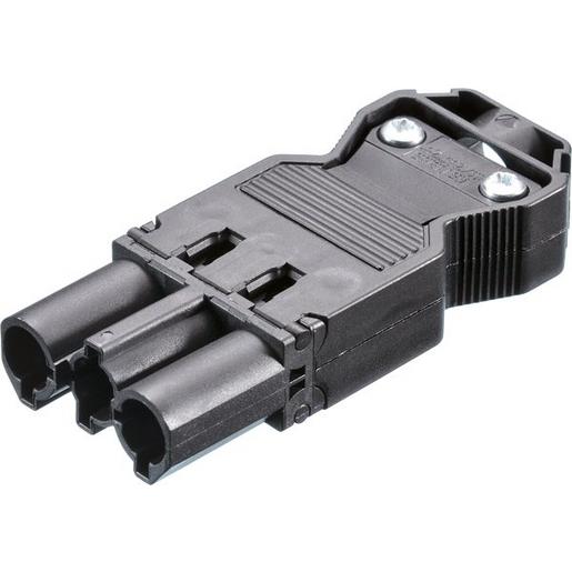 1St. Bachmann 375.504 Gerätestecker ISV schwarz
