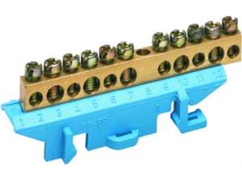 1St. Hager KM11N Messingkl. NZ-Zählertafel N 11 Klemmstellen