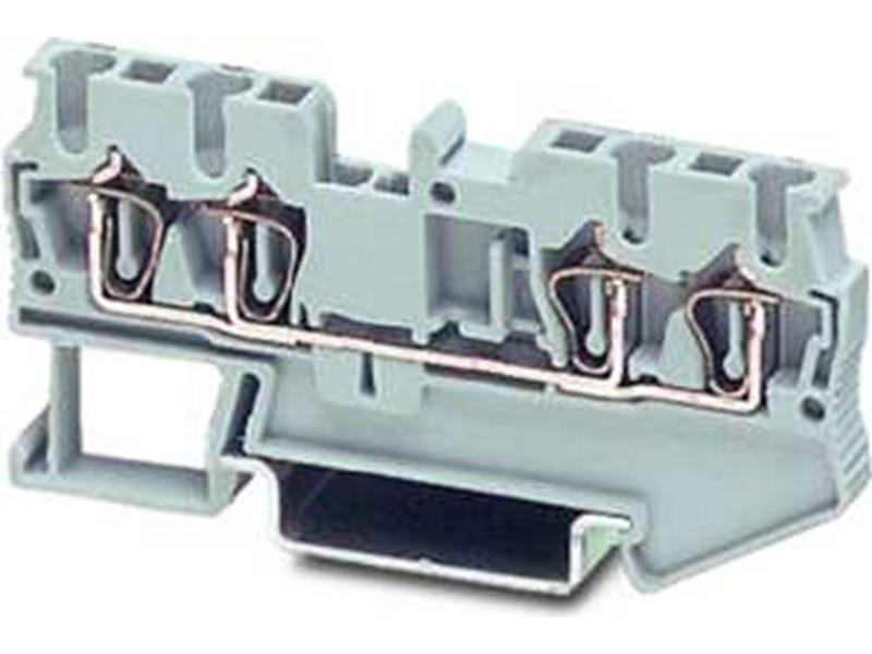 10St. Phoenix ST 2,5-QUATTRO Durchgangsklemme grau 3031306