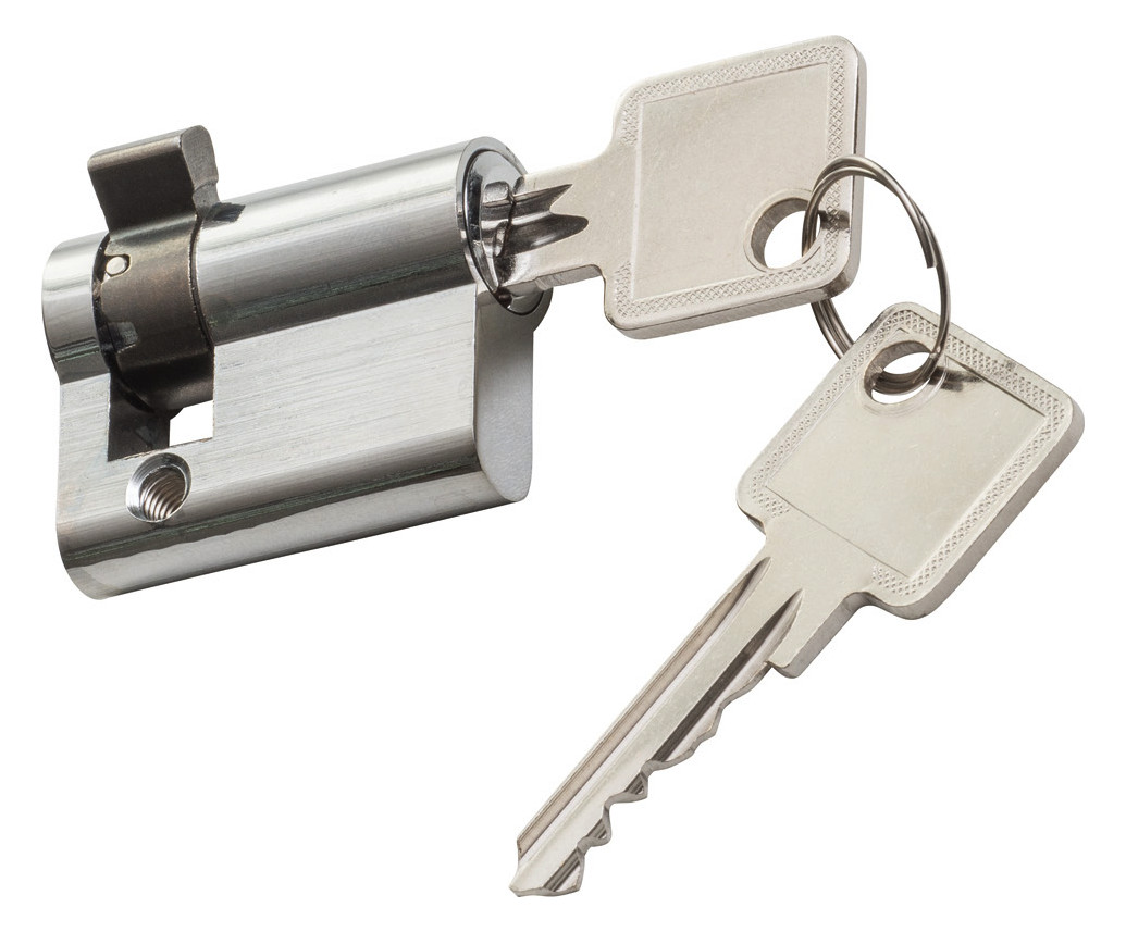 1St. ABN Profilhalbzylinder 40mm 50994 gleichschließend m.2 Schlüssel