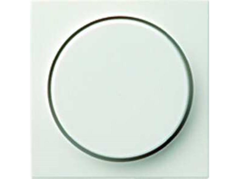1St. Gira 065027 Abdeckung Drehdimmer System 55 Reinweiß matt