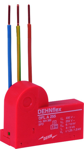 1St. Dehn 924389 DFL A 255, Überspannungsableiter Typ 3 DEHNflex A für Elektroinstallationssysteme