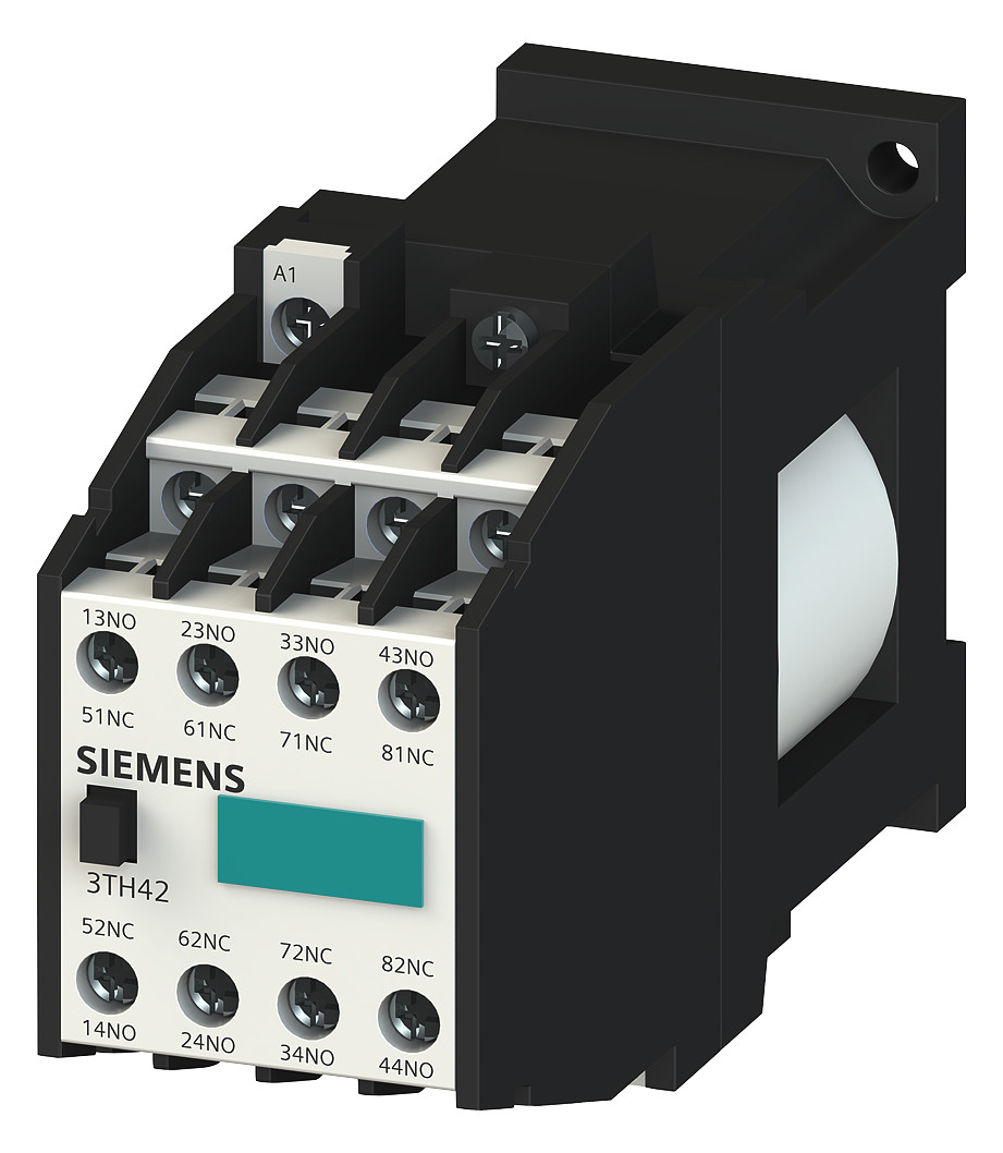 1St. Siemens 3TH4262-0BB4 Hilfsschütz 62E, 6NO+2NC, DC-Bet., DC24V