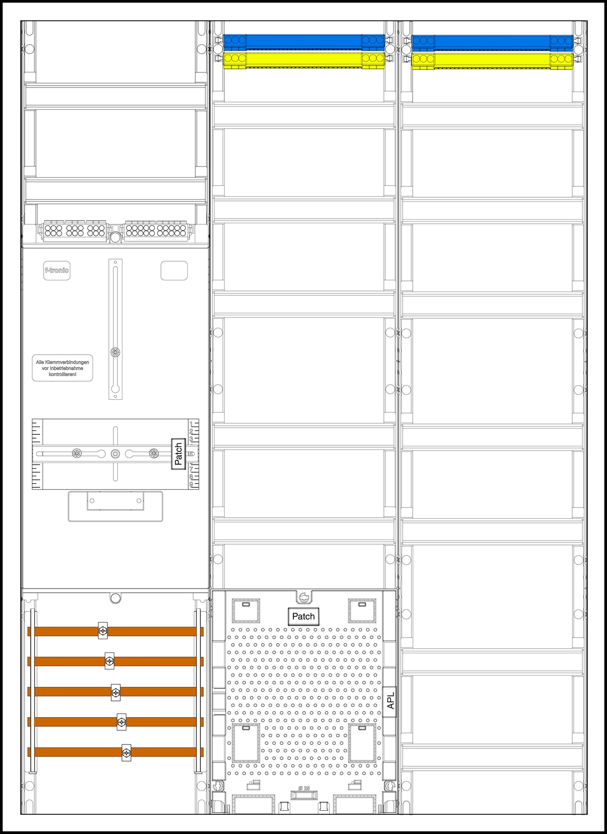 1St. F-Tronic 3HZ731APZV 3HZ731APZV, 1 ZP, 1 VAPZ, 1 V, inkl. APL, 2 PPV, PL100 7190251