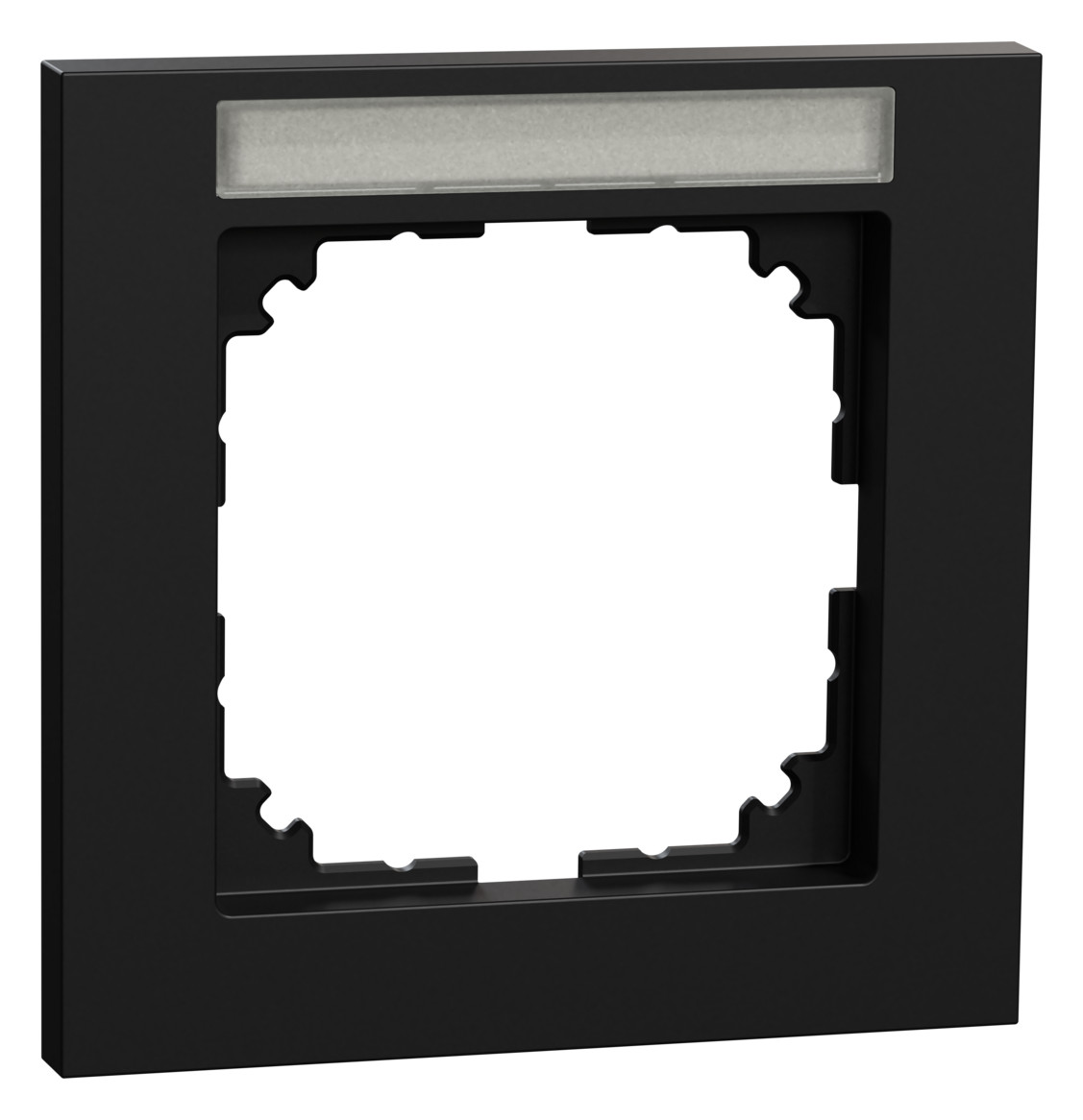1St. Merten MEG4011-3603 M-Pure-Rahmen, 1fach mit Beschriftungsträger, schwarz matt, M-Pure Ocean Plastic 1St. Merten MEG4011-3603 M-Pure-Rahmen, 1fach mit Beschriftungsträger, schwarz matt, M-Pure Ocean Plastic