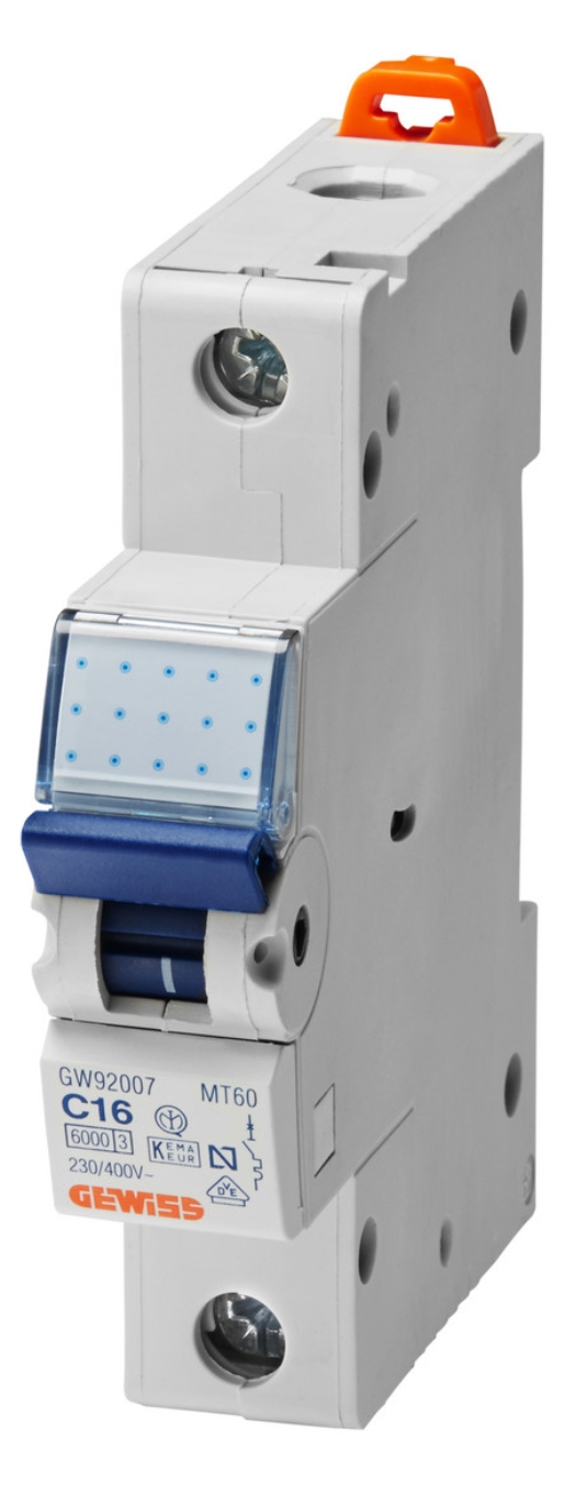 1St. Gewiss GW92511 MT100 LS SCHALTER B32A 1P 10KA 1TE