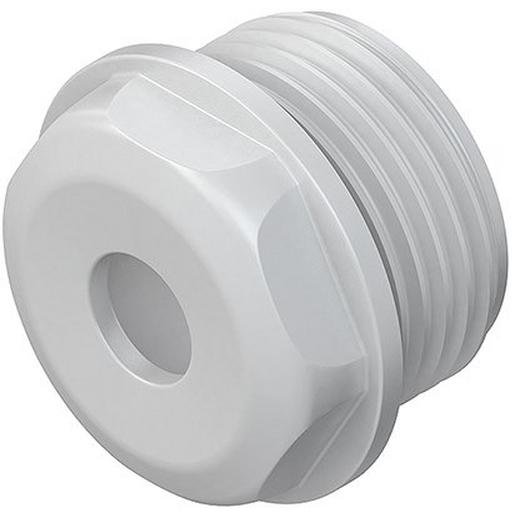 50St. Kleinhuis 485M25 Dichtungsnippel, M25, für Kabel-Ø 11-17 mm, Kunststoff PE, RAL 7035, lichtgrau