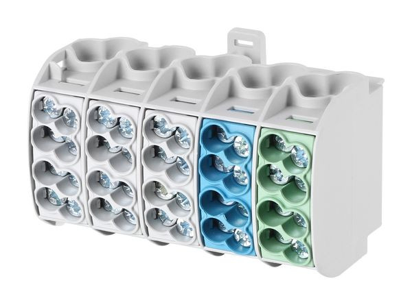 1St. F-Tronic HLAK5p25grblgn Hauptleitungsabzweigklemme, 25mm², HLAK5p25grblgn 7110237